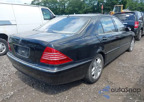 2003 Mercedes-Benz S 430 z USA, uszkodzony, nr VIN WDBNG70J73A369079